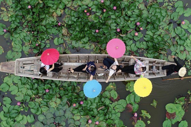 Red Lotus garden market with Thai culture halfday tour - Key Points