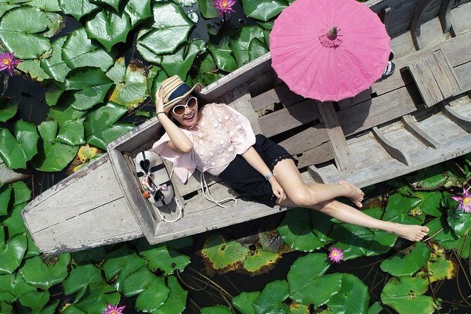 Red Lotus garden market with Thai culture halfday tour - In-Depth Look at the Red Lotus Garden Market Tour