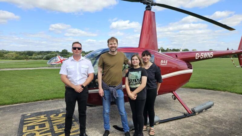 Redhill: 25-Minute Kent Heritage Helicopter Tour for 3 - Key Points