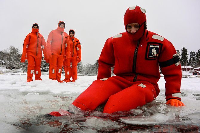 Redrib survival suit experience - The Experience in Detail