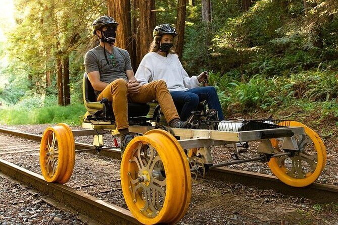 Redwoods Railbike Along Pudding Creek - Discover the Redwoods Railbike Along Pudding Creek