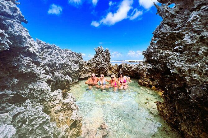 REEF ISLAND | private island | pink sand | natural swimming pools - In-Depth Review of the Rangiroa Reef Island Tour