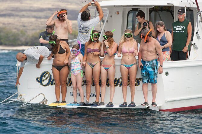 Reef Snorkel under the Captain Cook monument in Kealakekua Bay - Key Points