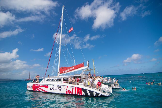 Reggae Catamaran and Snorkeling Open Bar Cruise Montego Bay - Experience the Rhythm and Rays of Jamaica: Reggae Catamaran & Snorkel Open Bar Cruise
