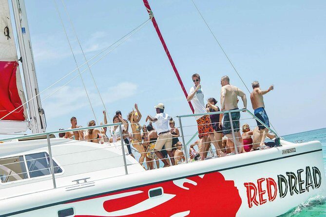 Reggae Catamaran and Snorkeling Open Bar Cruise Montego Bay - Key Points