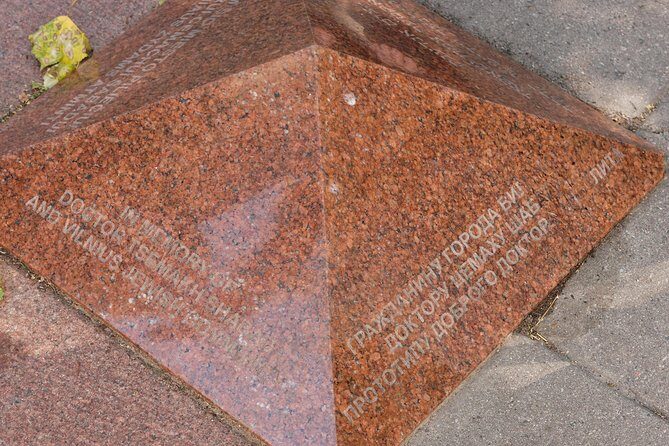 Regular walking tour of Jewish Vilnius - The Sum Up