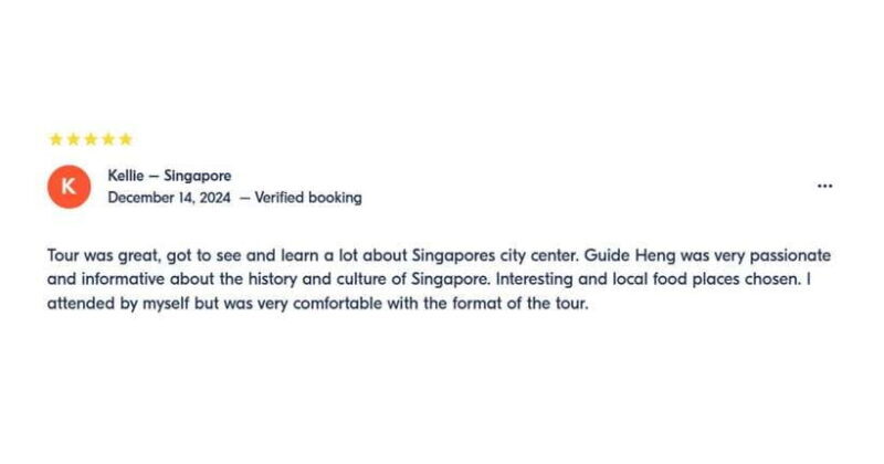 Relishing Singapore: A Cultural Street Food Journey - Who Should Consider This Tour?