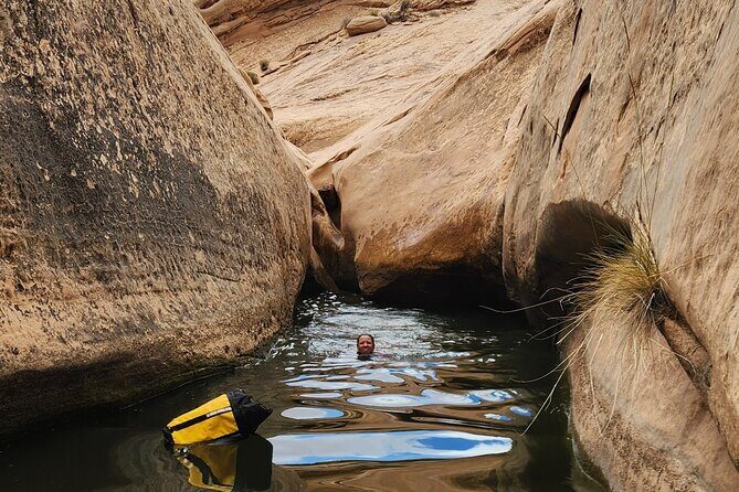 Remote Water-Filled Slot Canyon Adventure - Key Points