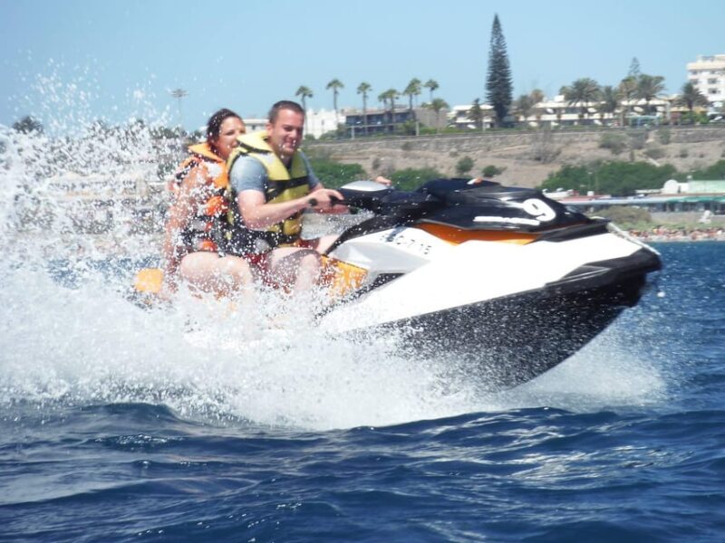 Rent e-Scooter + option Rent Jet Ski front Maspalomas Dunes - Authentic Experiences & Authenticity