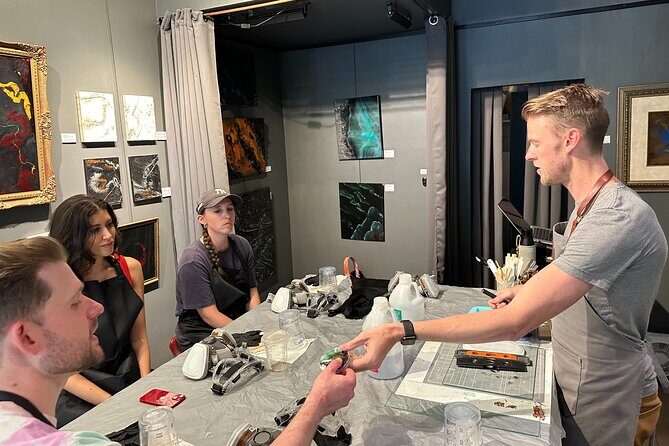 Resin Artwork in a Nolita Artist's Studio - Key Points