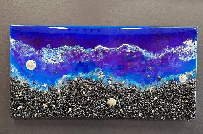 Resin Beach Scene Art Class Experience - FAQs
