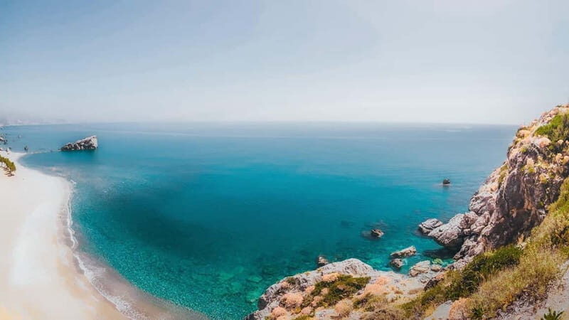 Rethymno Bali/Panormo:Preveli Palm Beach-Waterfall-Monastery - Key Points