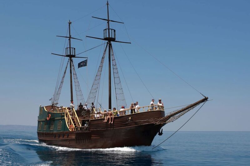 Rethymno: Pirate Boat Cruise with Swimming Stop - FAQs