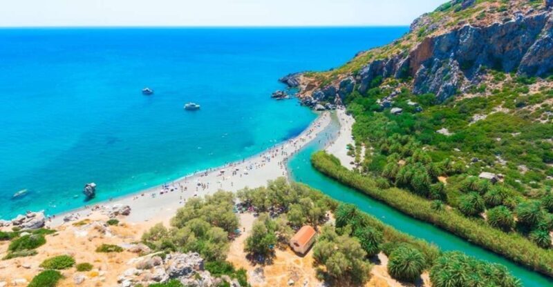 Rethymno: Preveli Beach Damnoni Beach Kourtaliotiko Day Trip - Rethymno: Preveli Beach, Damnoni Beach, Kourtaliotiko Gorge Day Trip