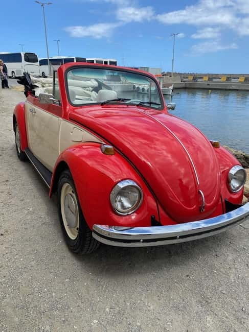 Rethymno: Ride with a VW Beetle Cabrio for 12 hours - Rethymno: Ride with a VW Beetle Cabrio for 12 hours