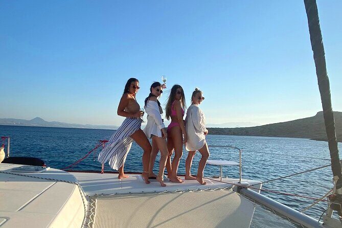 Rethymno: Sunset Catamaran Cruise with Wine and Snacks - Practical Details and Considerations