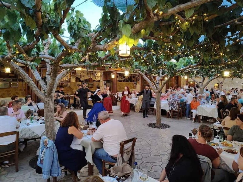 Rethymnon: Cretan Night with Dinner and Live Music - The Itinerary Breakdown