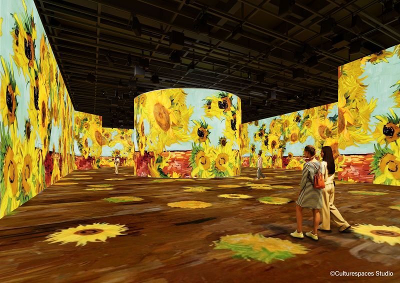 REVE DES LUMIERES - Immersive Digital Art Experience (Van Gogh & Gaudi) - What the projections actually show