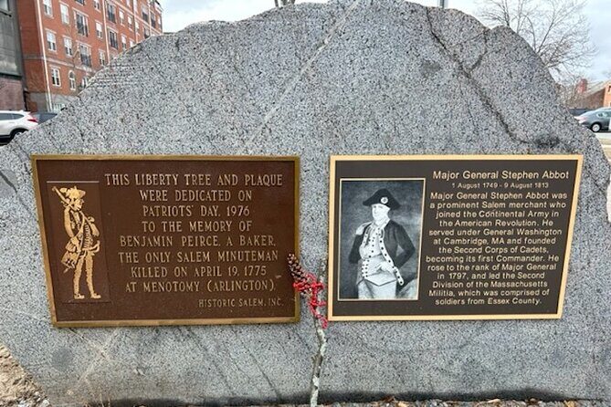 Revolution 250 Salem History Tour - Key Points