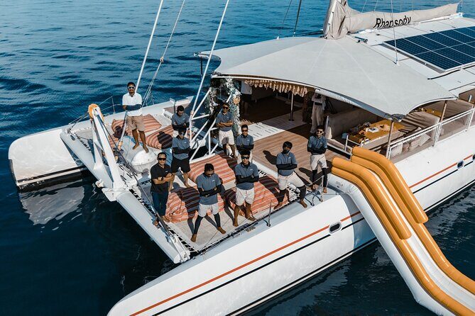 Rhapsody Phuket Coral & Racha Sunset Catamaran Cruise - FAQ