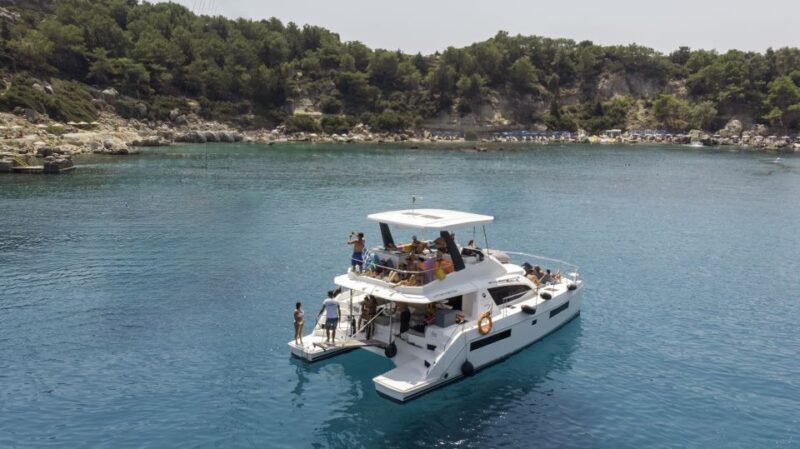 Rhodes: All-Inclusive Catamaran Cruise with Lunch and Drinks - A Closer Look at the Rhodes Catamaran Cruise Experience