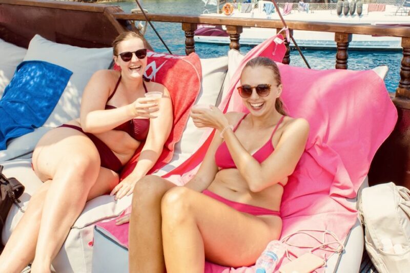 Rhodes: All Inclusive Day Cruise with BBQ & Unlimited Drinks - The Atmosphere & Crew: Friendly and Engaging