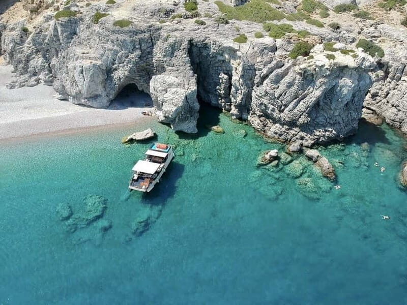 Rhodes: Anthony Quinn, Ladiko and Caves All-Inclusive Cruise - The Stops in Detail