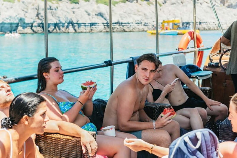 Rhodes: Anthony Quinn, Ladiko and Caves All-Inclusive Cruise - The Onboard Experience