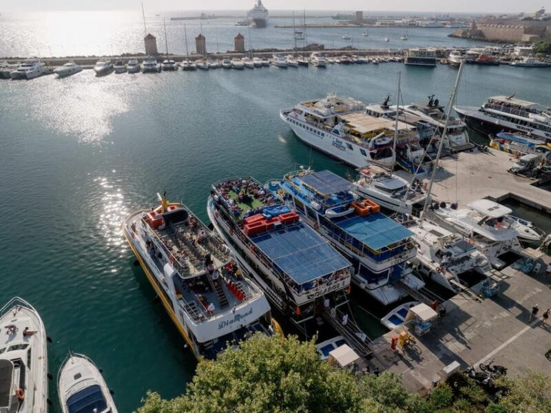 Rhodes: Boat Trip to Symi - Panormitis & St. George Bay - FAQ
