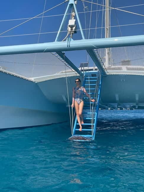 Rhodes: Catamaran Cruise with Meal, Snacks & Swim Stops - Rhodes: Catamaran Cruise with Meal, Snacks & Swim Stops