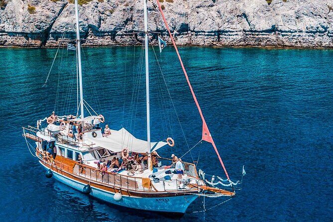 Rhodes Day Cruise (with lunch & unlimited drinks) 5,5 Hours - Key Points