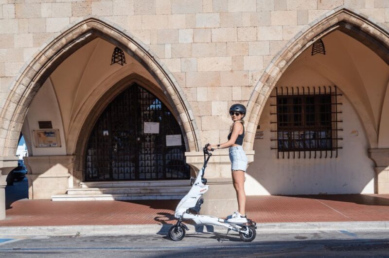 Rhodes: Explore the New and Medieval City on Trikkes - An In-Depth Look at the Rhodes Trikke Tour