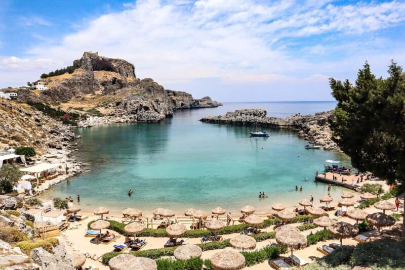 Rhodes: Guided Bus Tour to Lindos Village & Seven Springs - Rhodes: Guided Bus Tour to Lindos Village & Seven Springs