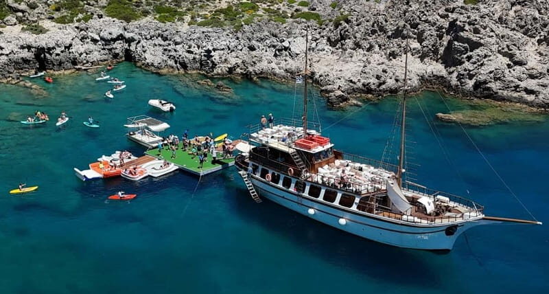Rhodes: Gulet Trip with Food, Drinks, SUP, Kayak & Swimming - An In-Depth Look at the Rhodes Gulet Experience