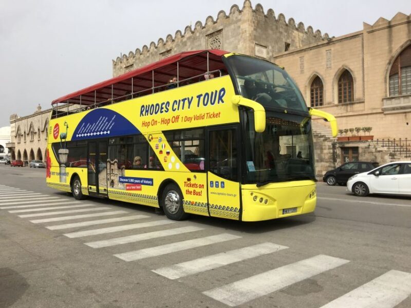 Rhodes: Hop-On Hop-Off City Tour Bus - In-Depth Review of the Rhodes Hop-On Hop-Off Bus Tour