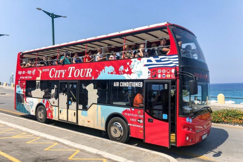 Rhodes: Hop-On Hop-Off Sightseeing Bus Tour - A Practical Overview of the Rhodes Hop-On Hop-Off Bus Tour