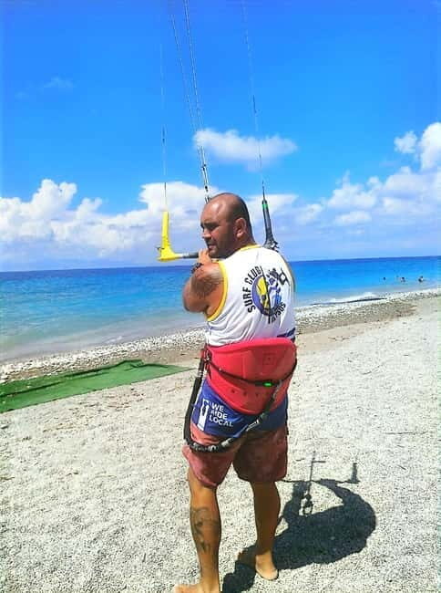Rhodes: Kitesurf Beginner Course Private Lesson - Key Points