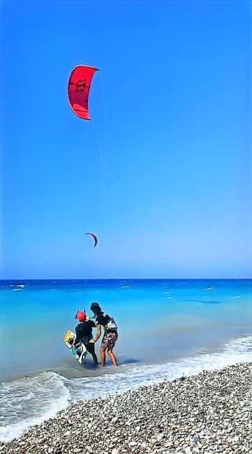 Rhodes: Kitesurf Beginner Course Private Lesson - What Reviewers Say