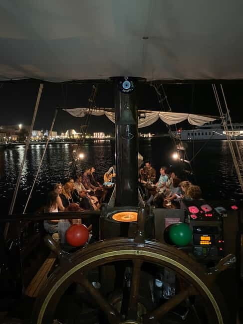 Rhodes: Night Cruise with Live Music and Sightseeing. - Frequently Asked Questions