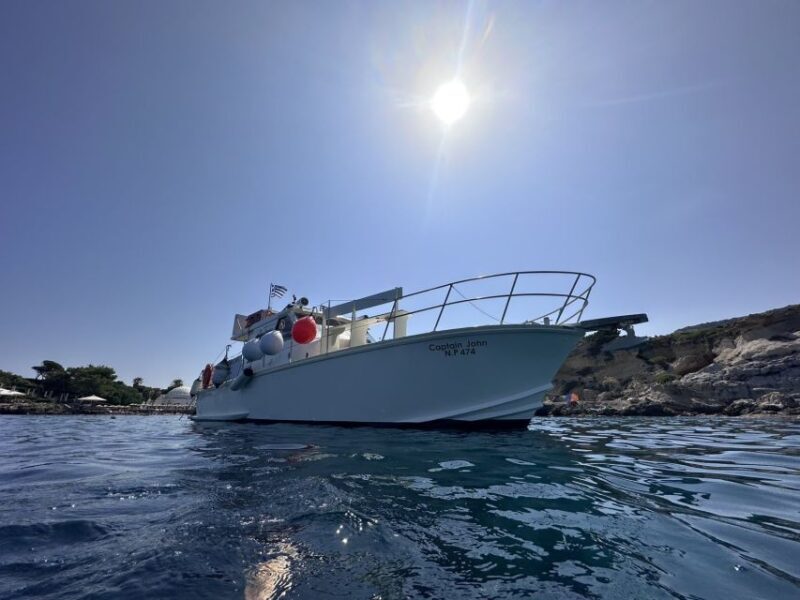 Rhodes: Private Boat Cruise for Swimming & Snorkeling - FAQ