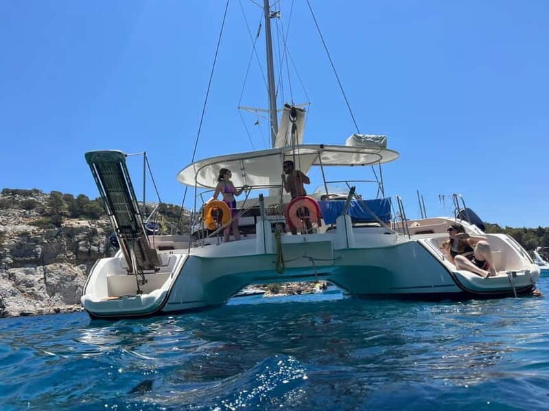Rhodes Private Half Day Sailing Catamaran Cruise with drinks - Rhodes Private Half Day Sailing Catamaran Cruise with Drinks