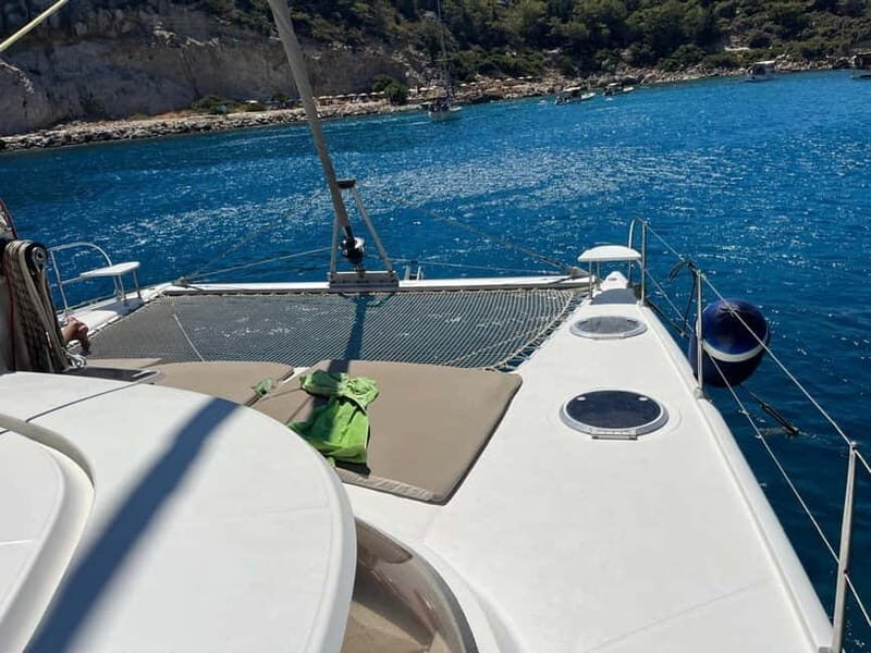 Rhodes Private Half Day Sailing Catamaran Cruise with drinks - FAQ