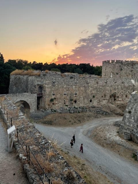 Rhodes: Rhodes by night Segway route - Key Points