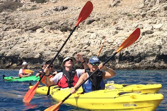 Rhodes Sea Kayaking Adventure small groups incl.Transfer & snack - The Itinerary in Detail