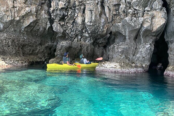 Rhodes Sea Kayaking Adventure small groups incl.Transfer & snack - Authentic Experiences & Top Feedback
