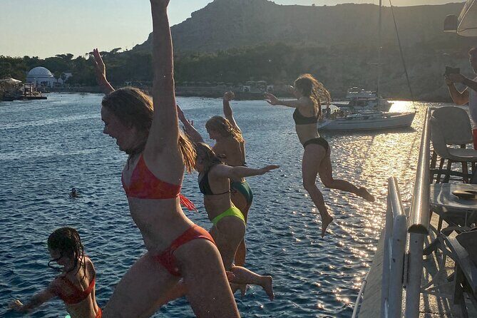 Rhodes Sunset Cruise - Swim and Dine w/ Live Music & Sunset! - The Experience in Detail