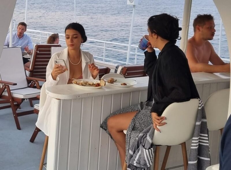 Rhodes: Sunset Cruise with Live Music, Wine & Greek Buffet - Key Points