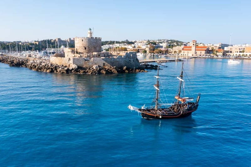 Rhodes:1-hour Sightseeing Day Cruise on an 18th-Century Boat - The Itinerary and Highlights