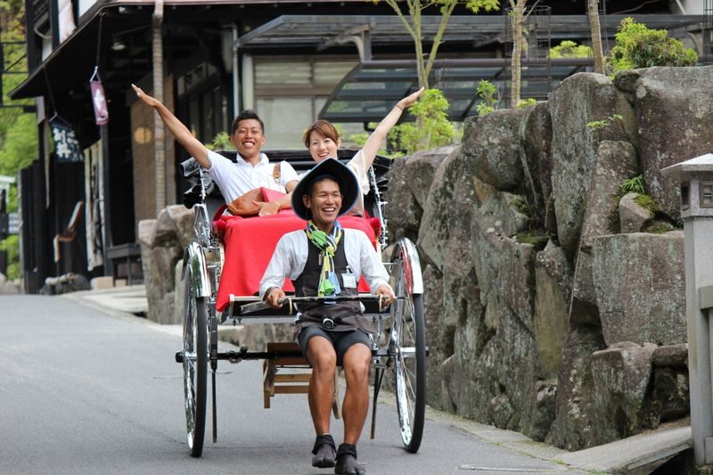 Rickshaw Experience in Miyajima - Starting beside Miyajima’s ferry terminal