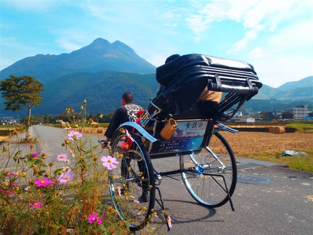 Rickshaw Experience in Yufuin - A Different View of Yufuin From the Rickshaw Seat